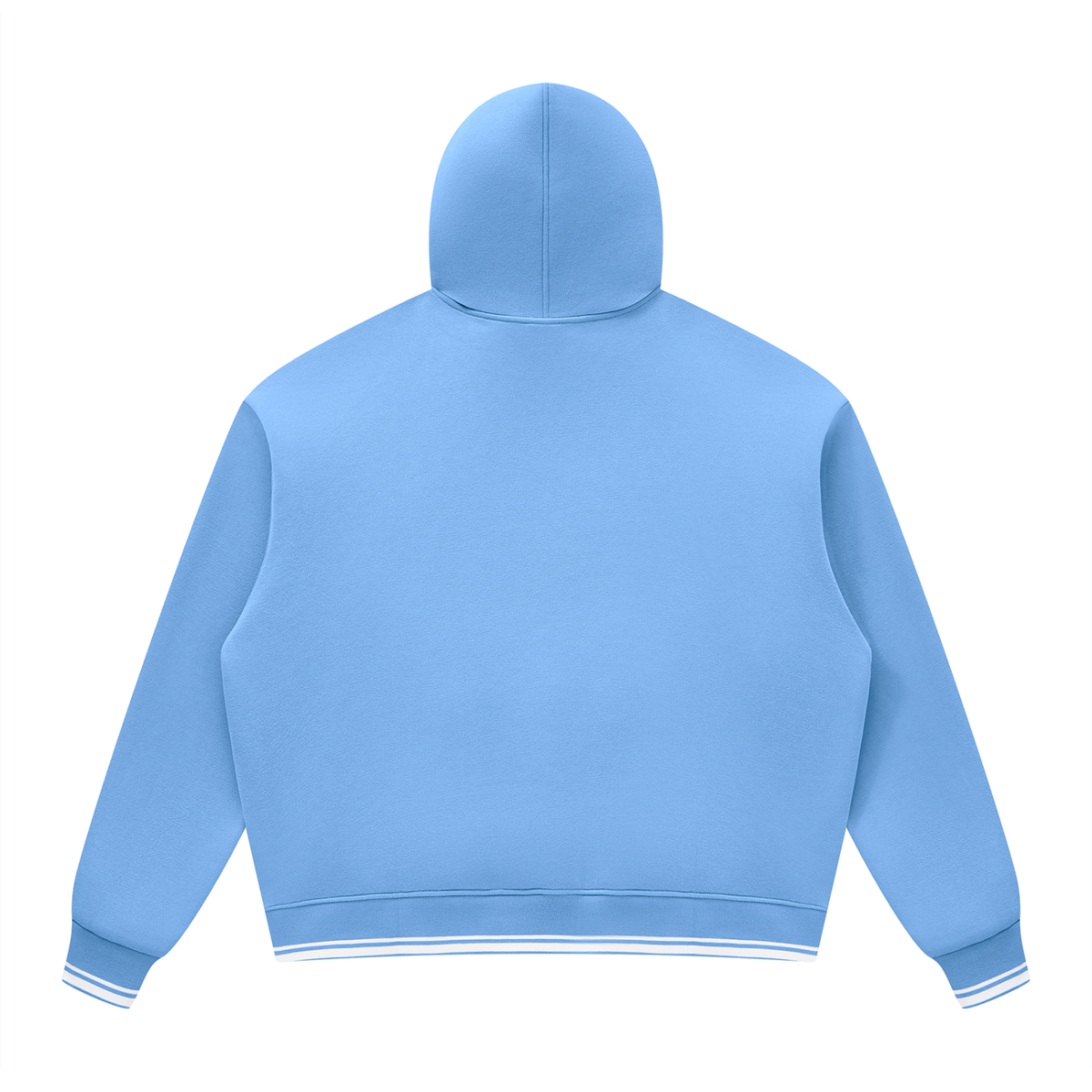 Solo Polo Unisex Oversized Color Block Fleece Hoodie