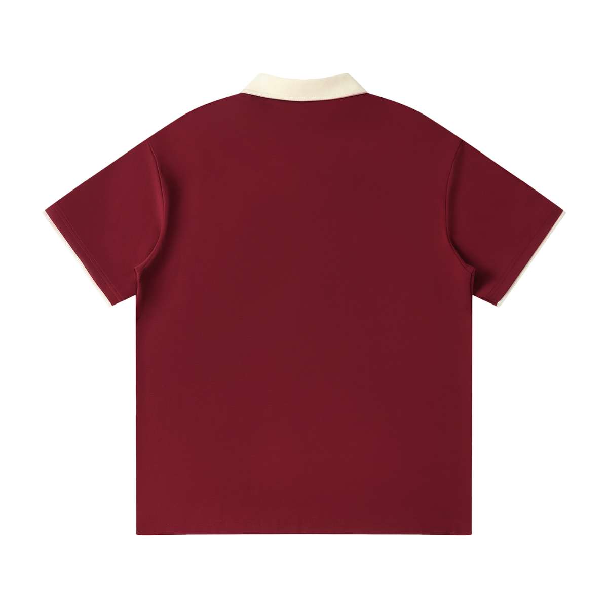 Solo Contrast Collar Raglan Polo Shirt