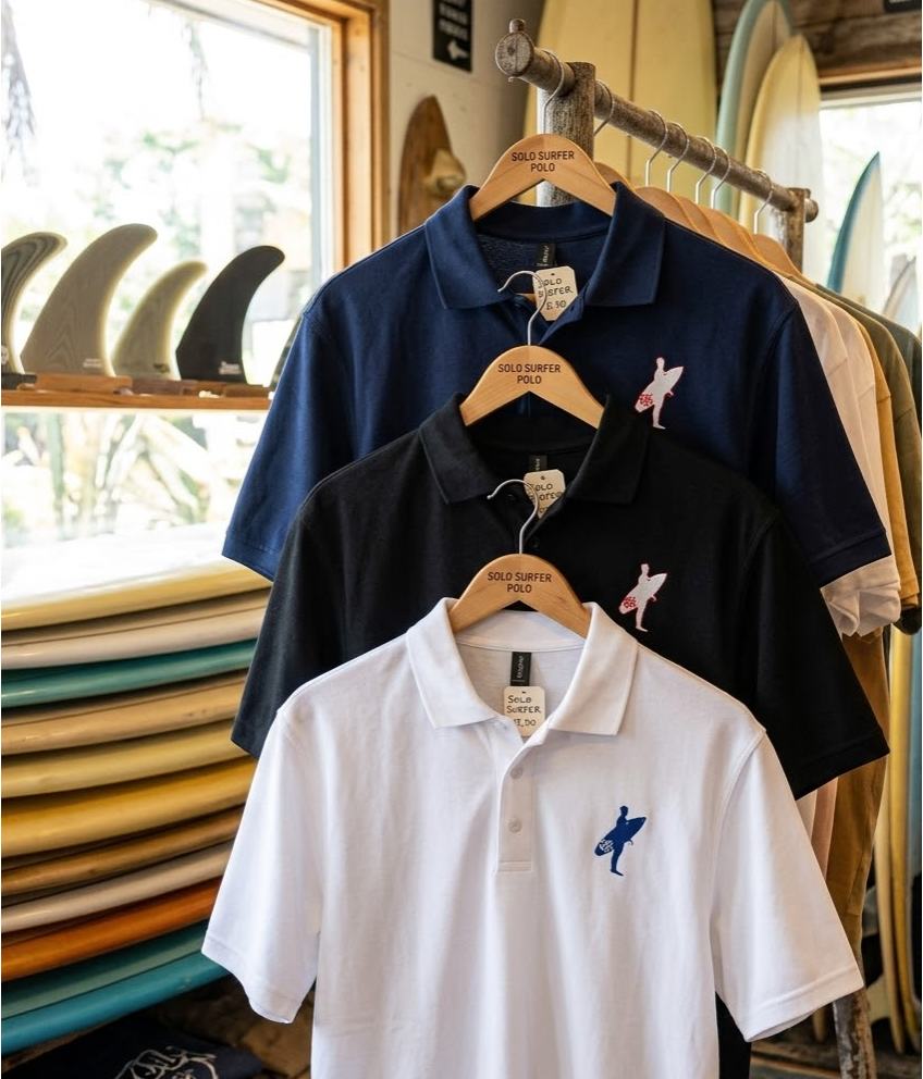 Solo Surfer Polos