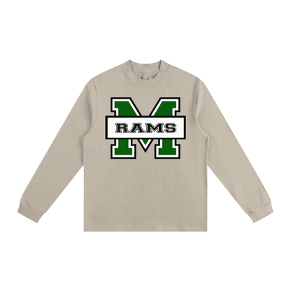 Rams Essential Non-Shrink Mock Neck Sweatshirt