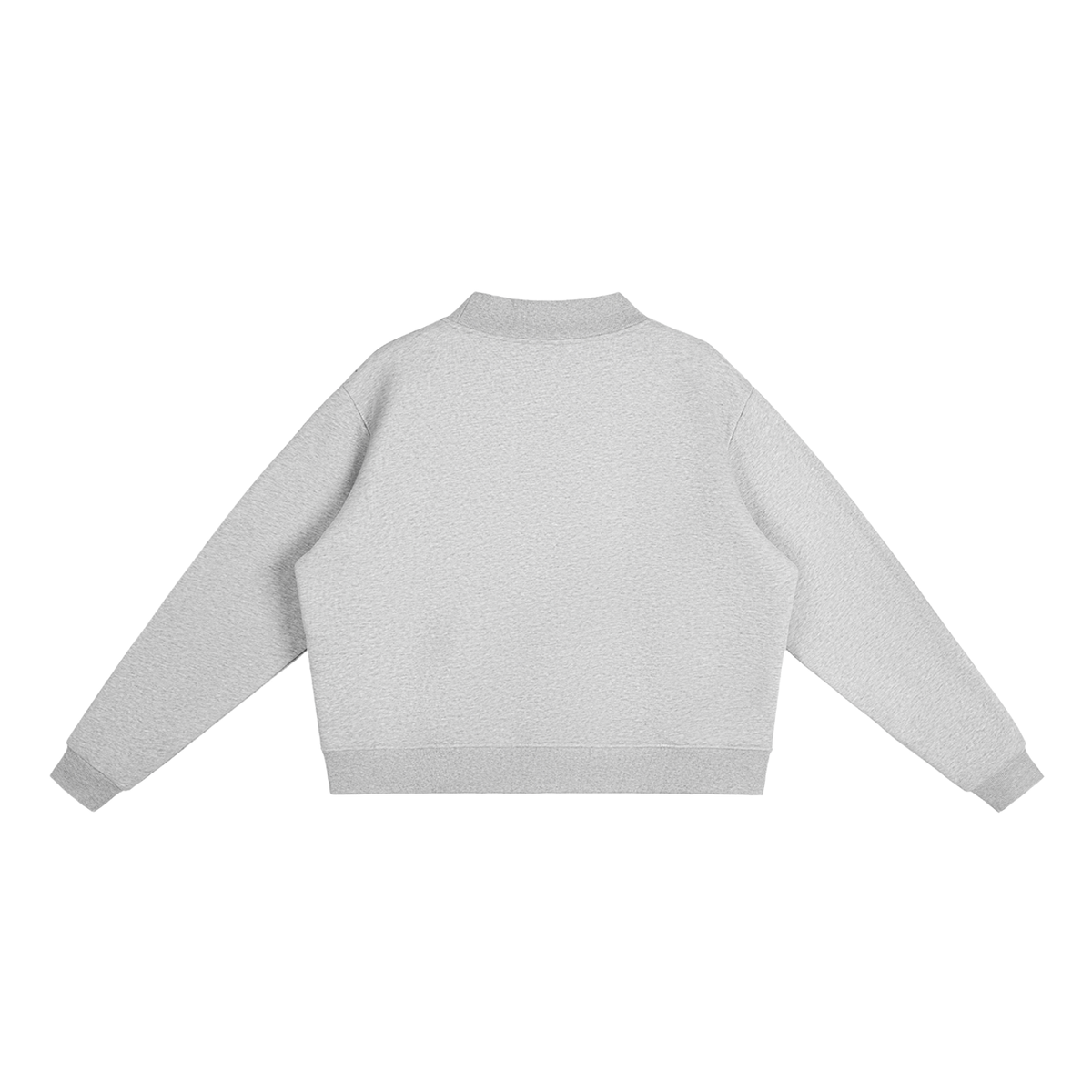 RAMS Essential Fleece Mock-Neck Crew Sweatshirt