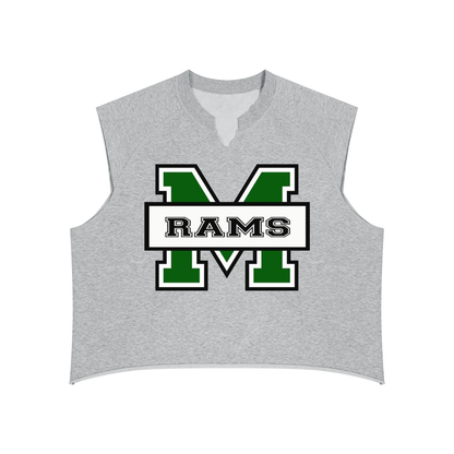 RAMS Men’s Boxy Raw Hem Tank Top