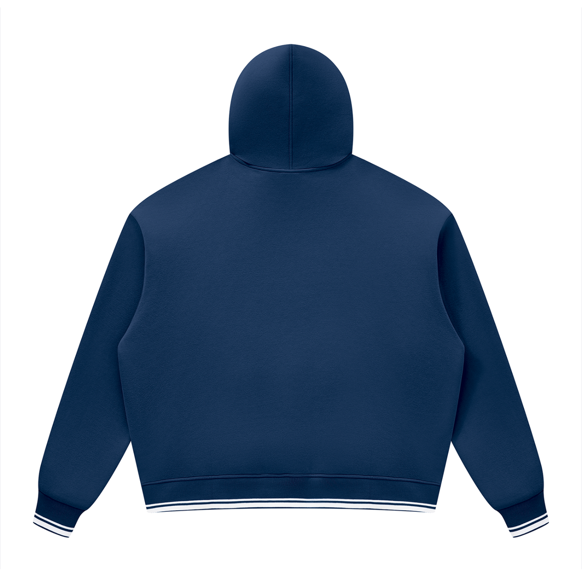 Solo Polo Unisex Oversized Color Block Fleece Hoodie