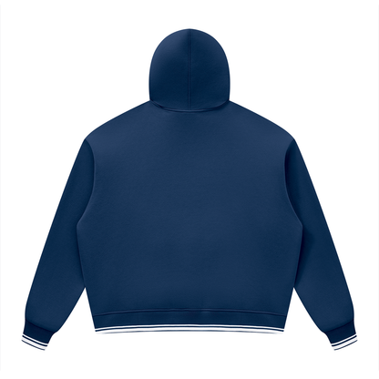 Solo Polo Unisex Oversized Color Block Fleece Hoodie