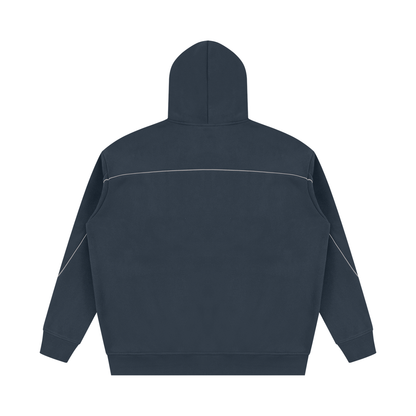 SIP Unisex Oversized Piping Fleece Hoodie