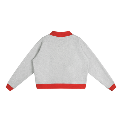 Women’s Mock Neck Ski in Peace Crewneck Sweatshirt