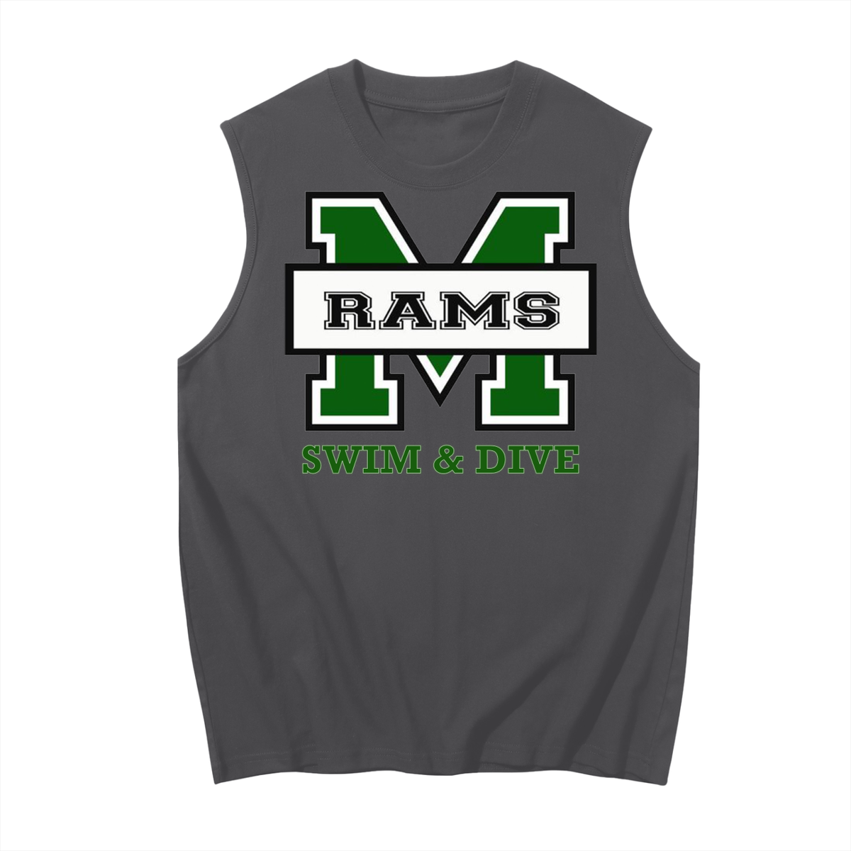 RAMS Men's Sleeveless Cotton Tank Top