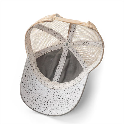 Women's Washed Mesh-Back Pony-Tail Opening Cap