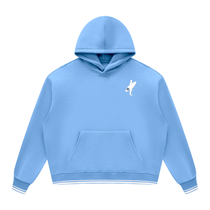 Solo Polo Unisex Oversized Color Block Fleece Hoodie