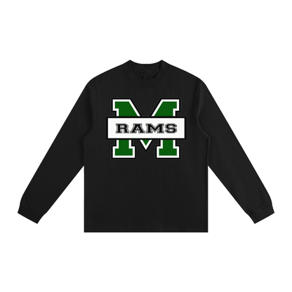 Rams Essential Non-Shrink Mock Neck Sweatshirt