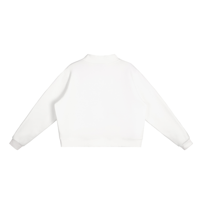 Marshfield Rams Essential Fleece Mock-Neck Crew Sweatshirt