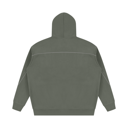 SIP Unisex Oversized Piping Fleece Hoodie