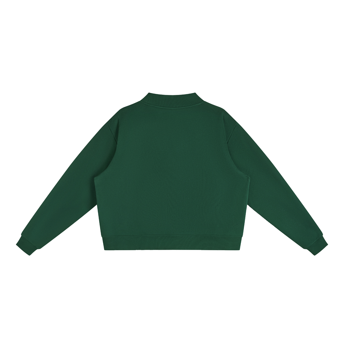 Marshfield Rams Essential Fleece Mock-Neck Crew Sweatshirt