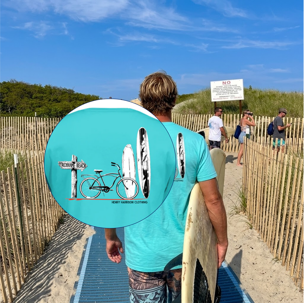 Henry Harrison Clothing SIP Front Rexhame Bike Boards Back (NJA) - Next Level