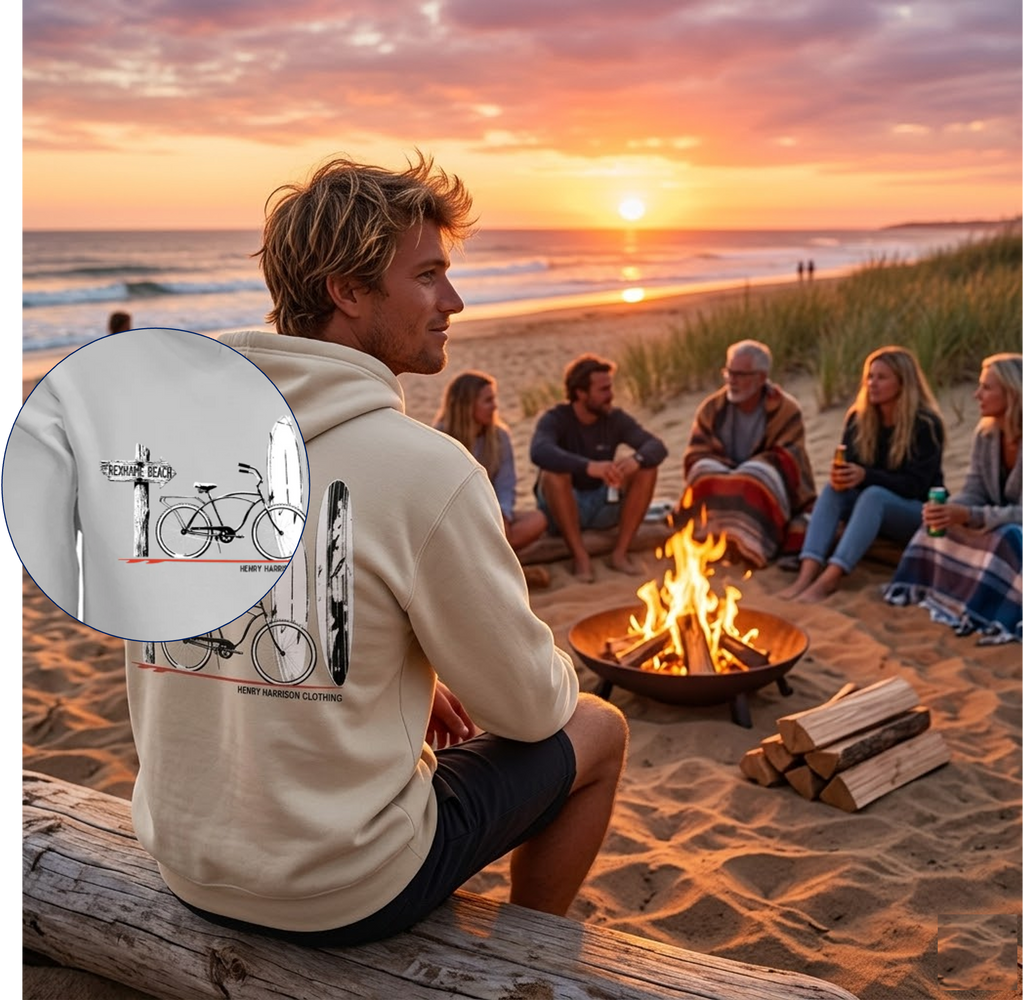 Surf in Peace Rexhame Bike Boards Back Midweight Hood (NJA) - Independent Trading