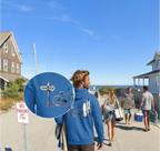 Surf in Peace Humarock Bikers Boards Back Midweight Hood (NJA) - Independent Trading