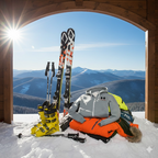 Ski in Peace ZIP Double Black (NJA) - Bella Canvas Full Zip Hood