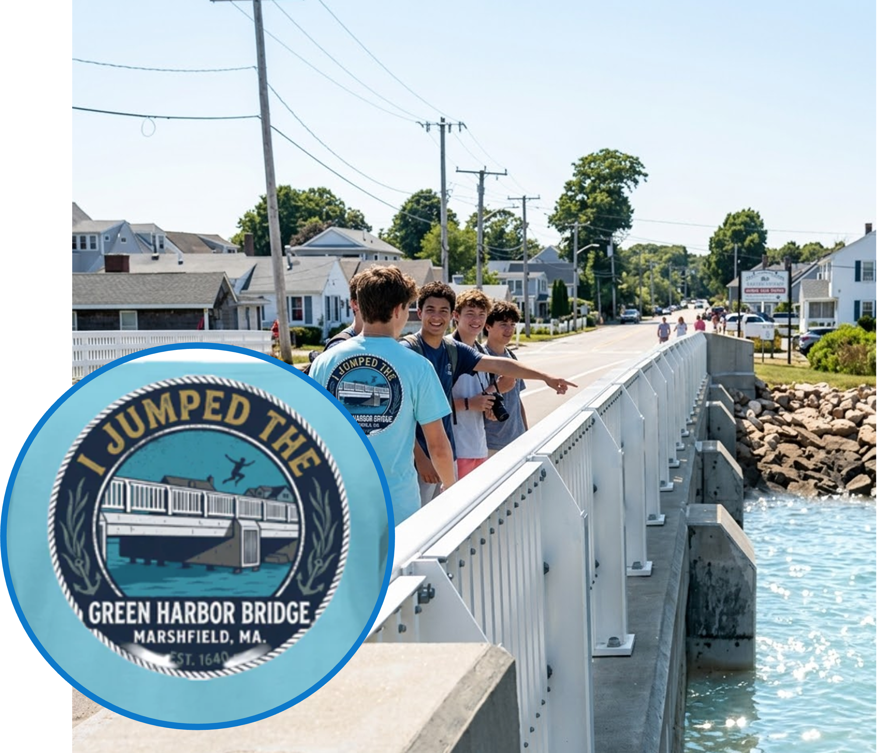 I Jumped Green Harbor Bridge (NJA) YOUTH - Next Level
