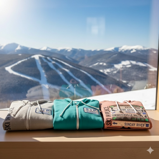 Ski in Peace New England Difficulty - Premium Full Zip Hood (NJA) - Bella Canvas