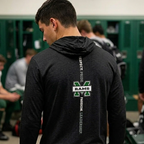 Rams Soccer Lightweight Hoodie Black