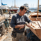 Sail Crews Crew (NJA) - District Fleece Cropped Crew