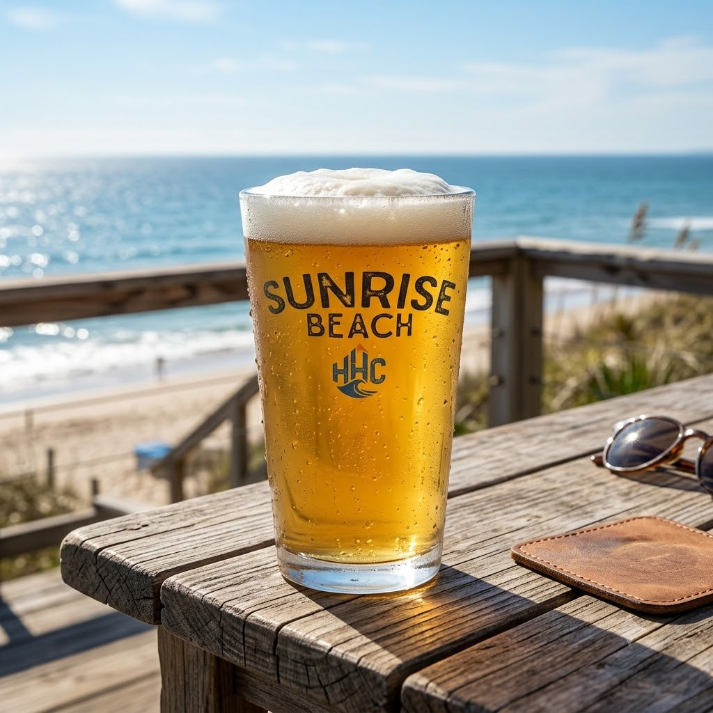 Shaker pint glass