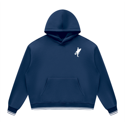 Solo Polo Unisex Oversized Color Block Fleece Hoodie