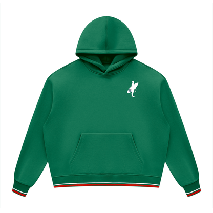 Solo Polo Unisex Oversized Color Block Fleece Hoodie