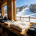 Ski in Peace Embroidered Oversized Heavyweight Sweatshirt - Bella Canvas