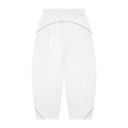 RAMS Unisex Piping Fleece Barrel Leg-Sweatpants