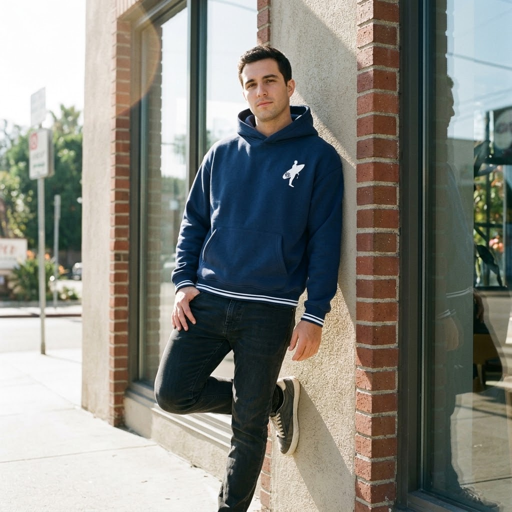 Solo Polo Unisex Oversized Color Block Fleece Hoodie