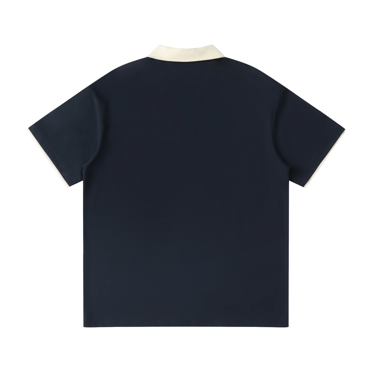 Solo Contrast Collar Raglan Polo Shirt