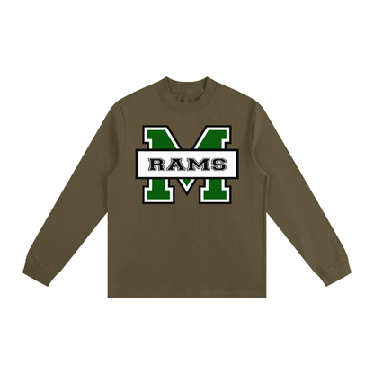 Rams Essential Non-Shrink Mock Neck Sweatshirt