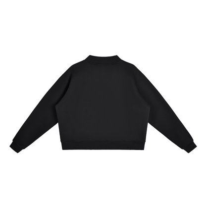 Marshfield Rams Essential Fleece Mock-Neck Crew Sweatshirt