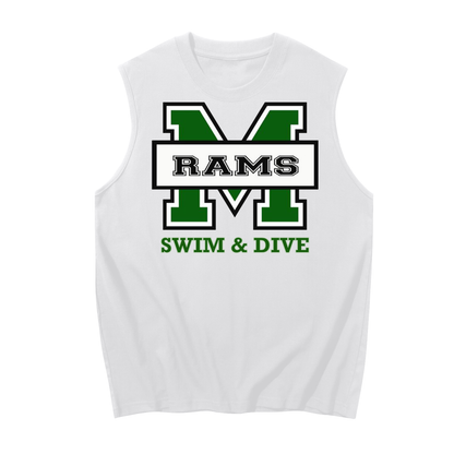 RAMS Men's Sleeveless Cotton Tank Top