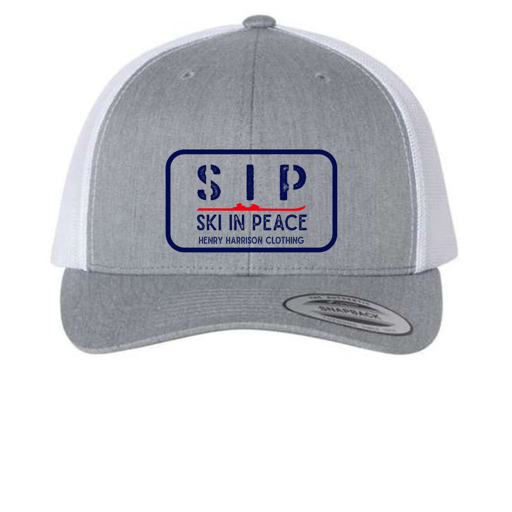 Heather Grey/ White - FRONT