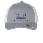 Heather Grey/ White - FRONT