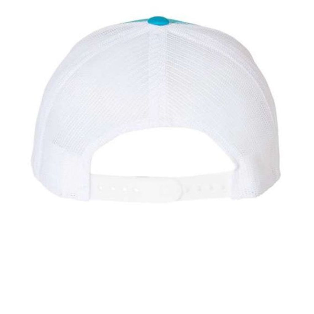 Turquoise/ White - BACK