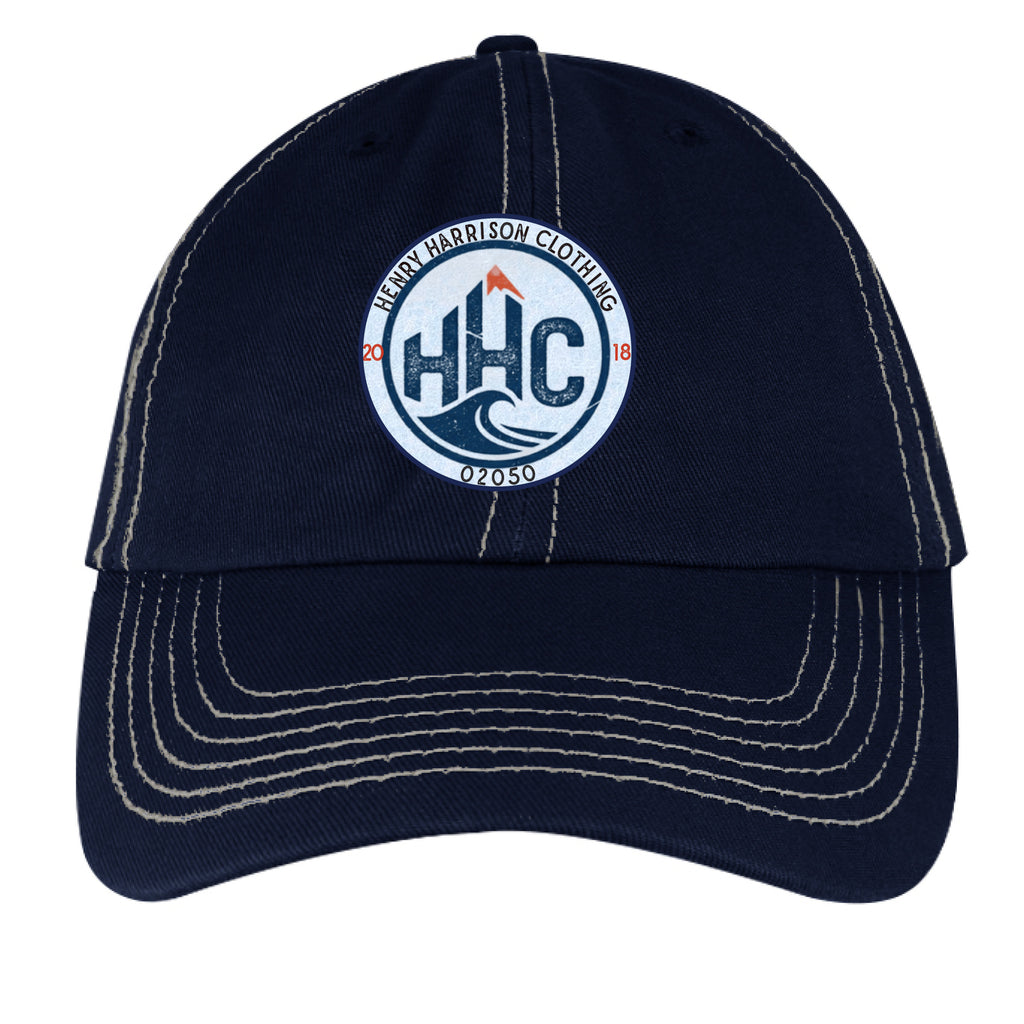 Navy/ Stone Stitch - FRONT