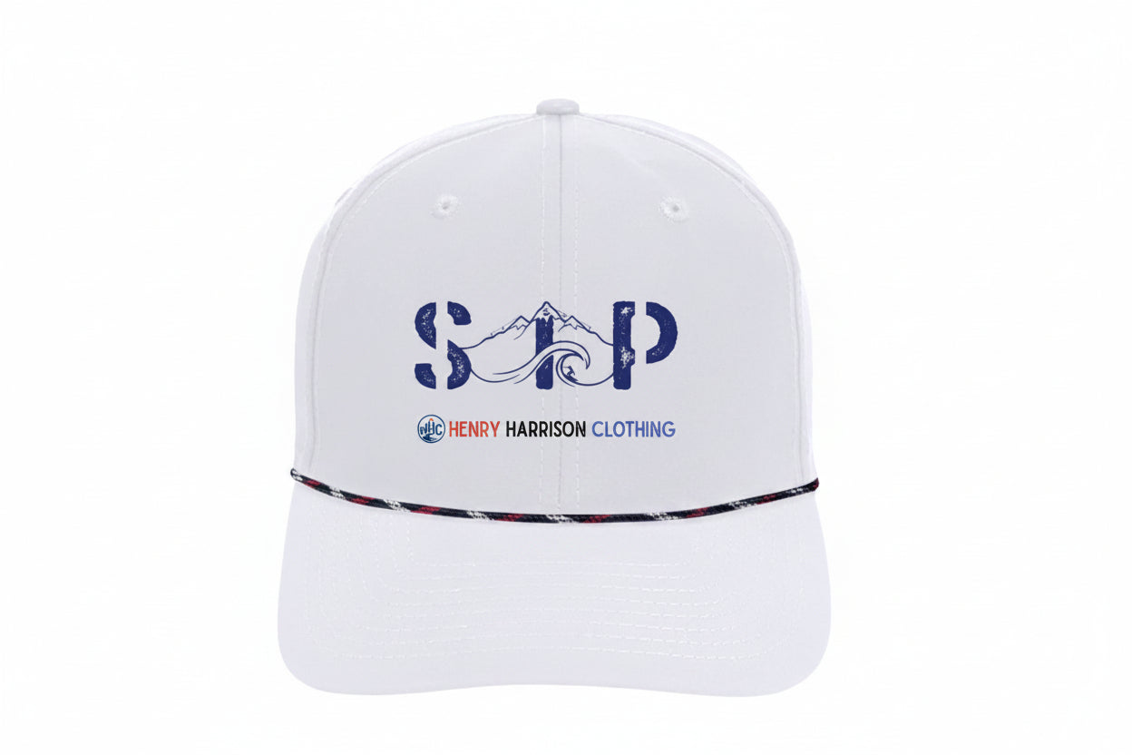 White/ Navy/ Navy/ Red/ White - 7054 - FRONT