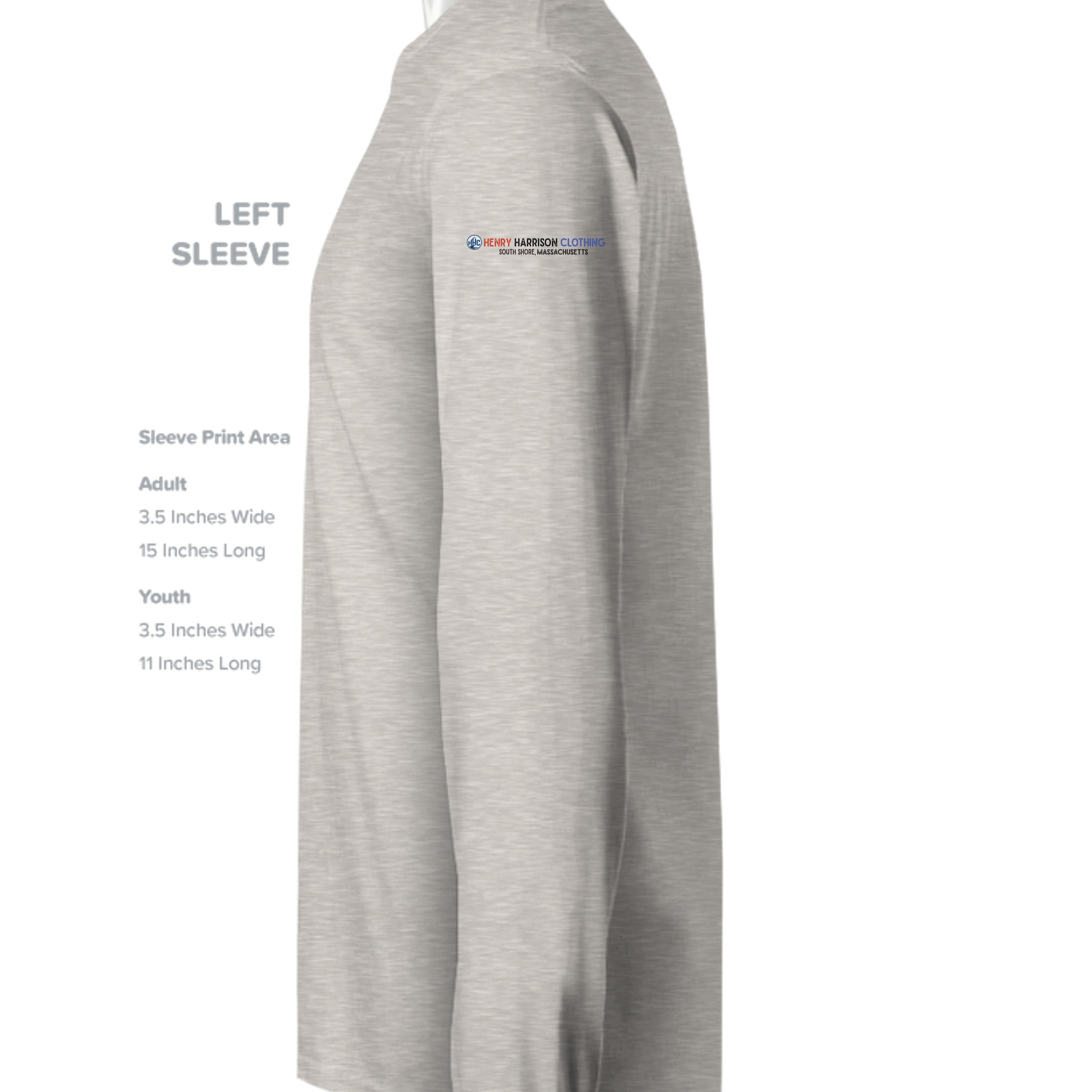 NATURAL HEATHER - 3525 - SLEEVE_LEFT