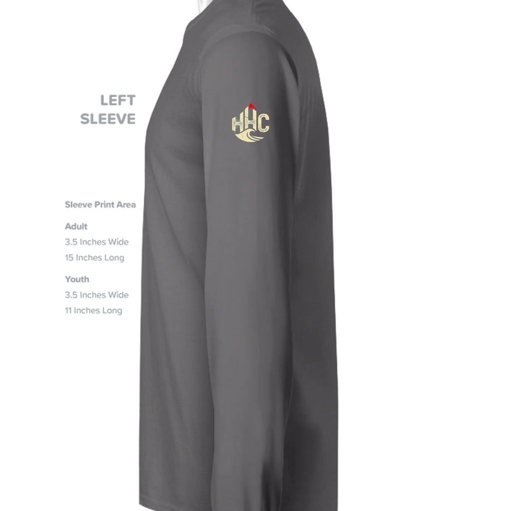 Heathered Charcoal - DT1105 - SLEEVE_LEFT