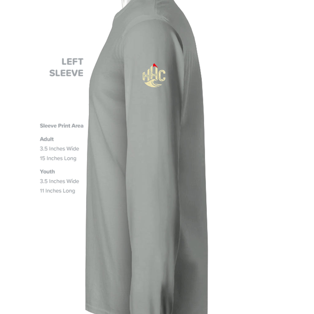 Heathered Steel - DT1105 - SLEEVE_LEFT