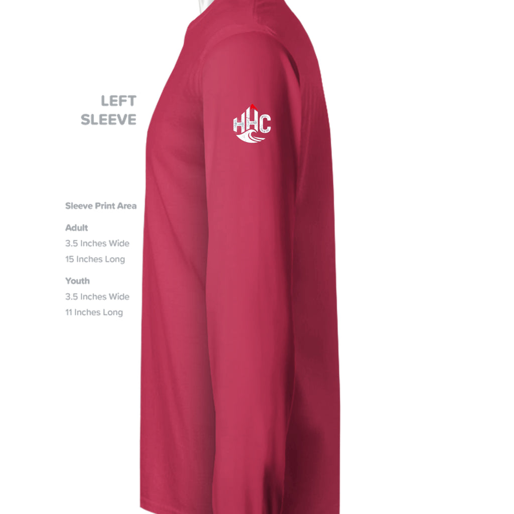 Heather Red - P1607 - SLEEVE_LEFT