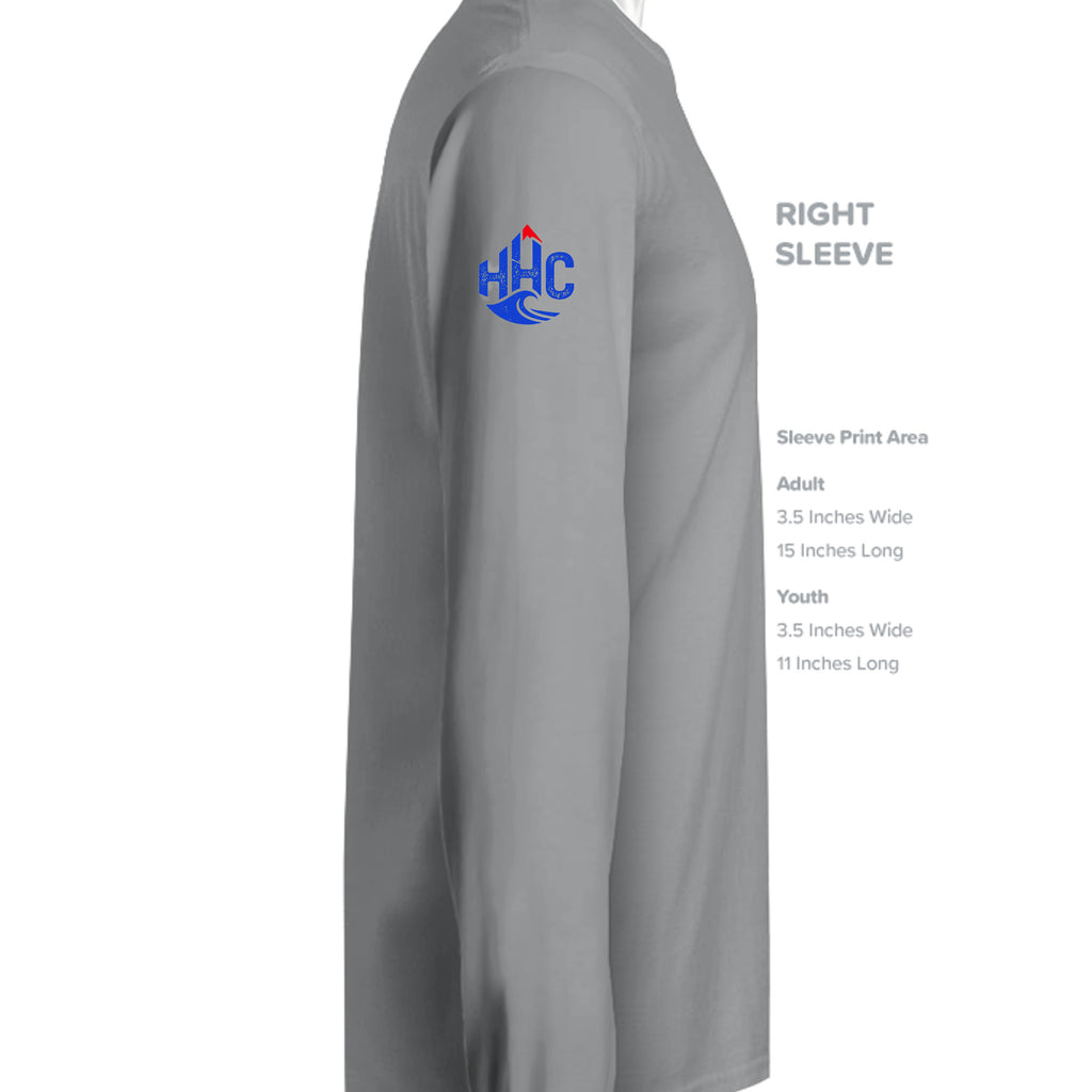 Grey Heather/ Blue Blazer - V021214 - SLEEVE_RIGHT