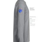 Grey Heather/ Blue Blazer - V021214 - SLEEVE_RIGHT