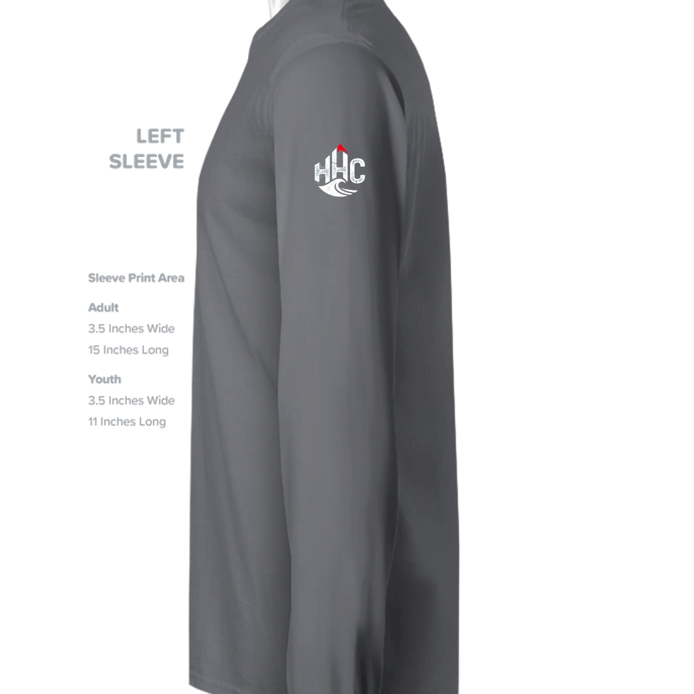 Smoke Grey - F260 - SLEEVE_LEFT