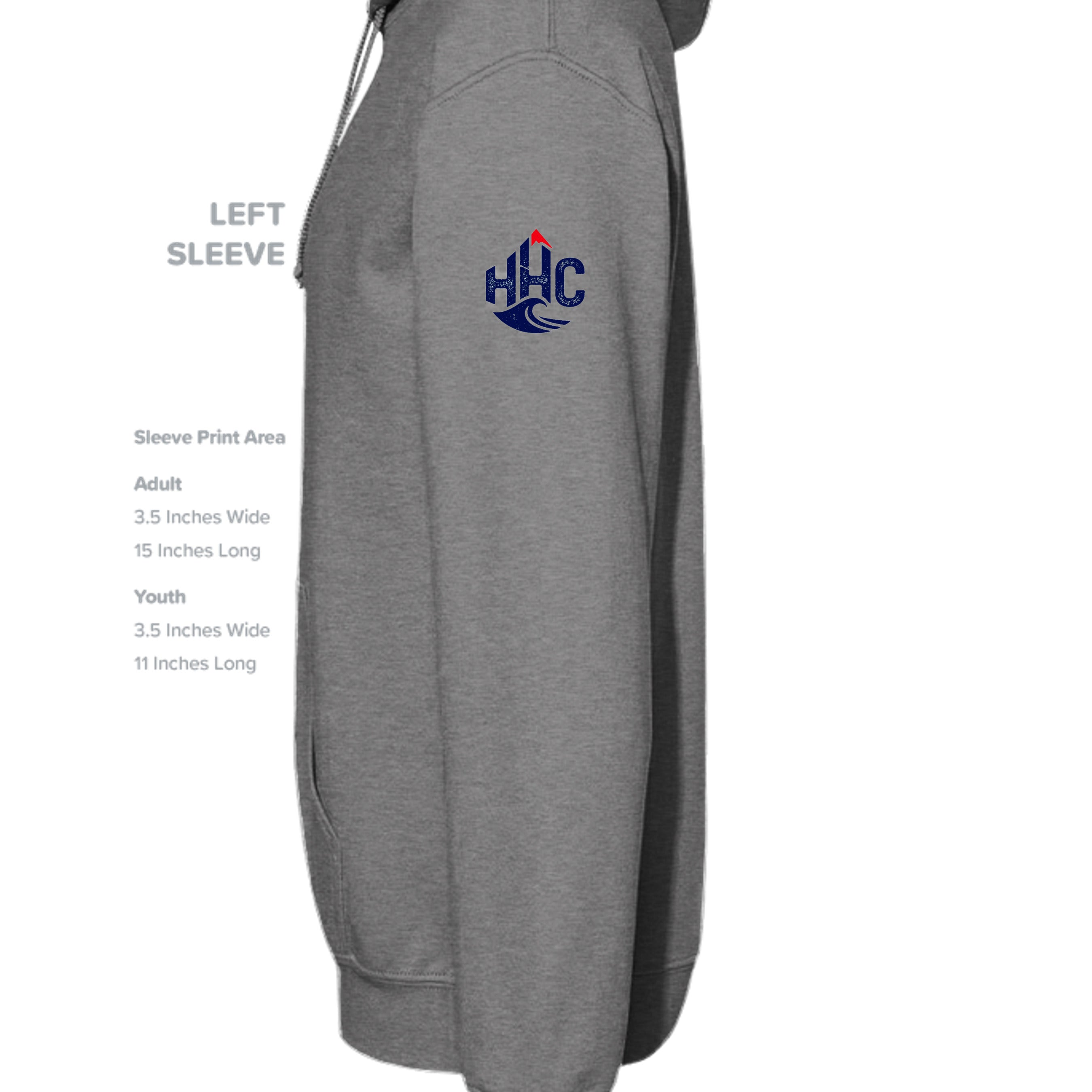 Gunmetal Heather - SS4500 - SLEEVE_LEFT