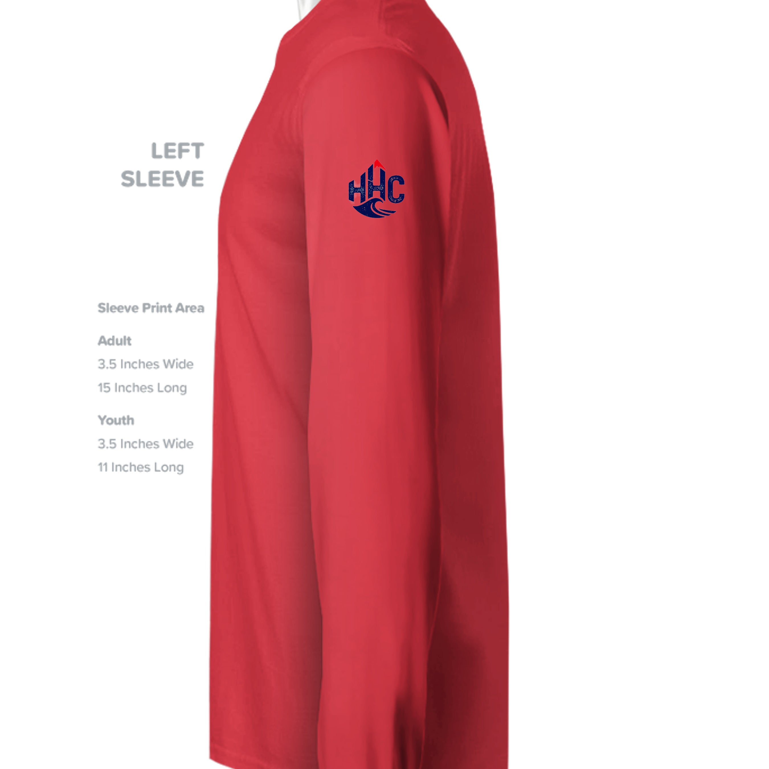 DEEP RED - F260 - SLEEVE_LEFT