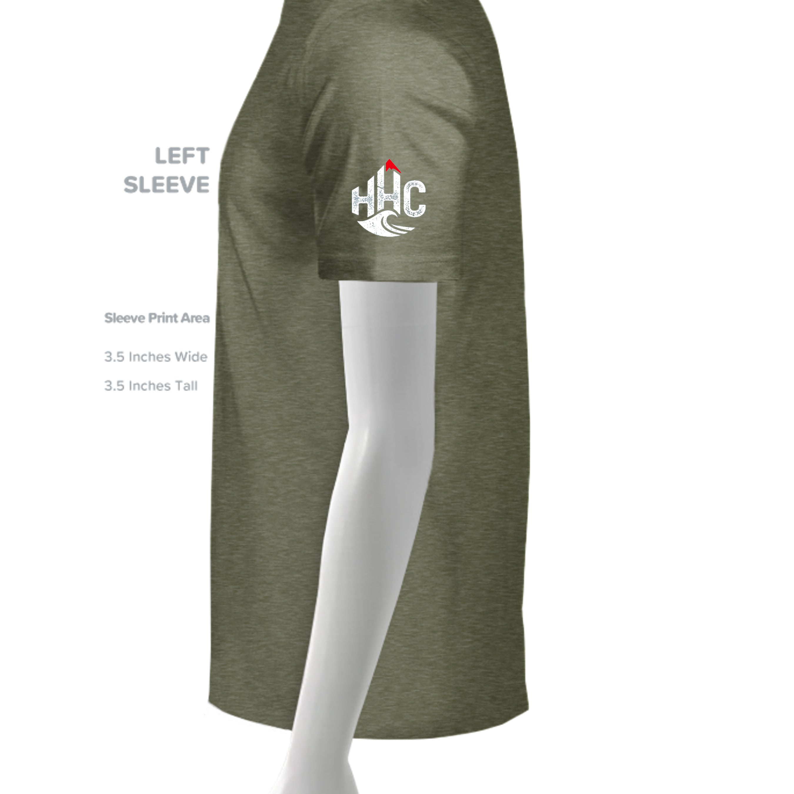 MILITARY GREEN - 6010 - SLEEVE_LEFT